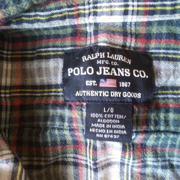 Vintage Ralph Lauren flannel shirt - Picture 2 of 3